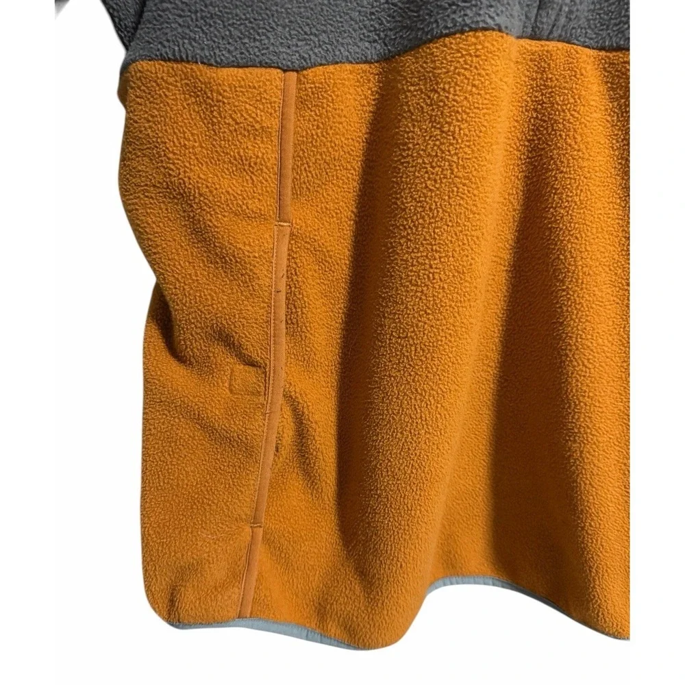 Rei Co-op 1/2 Zip Pullover‎ Fleece Orange/Green/Gray Men's Size Large